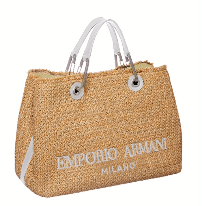 【エンポリオ アルマーニ】バッグの1番人気モデル「MyEA」からラフィア風素材が新登場！