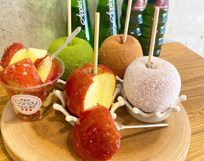 「本格りんご飴専門店」が舞浜イクスピアリにて期間限定で販売中♡