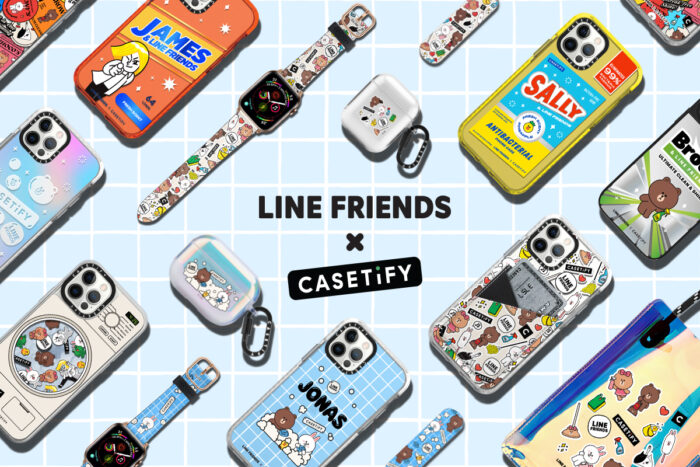 「LINE FRIENDS×CASETiFY」のコラボコレクションが新発売♡