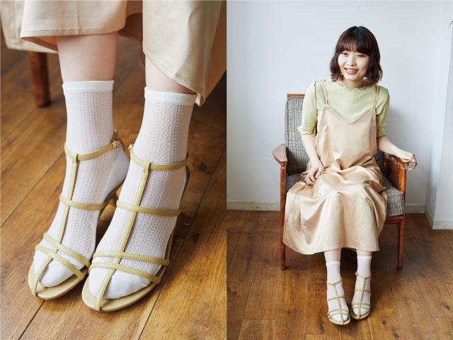プロのスタイリストが提案するこの夏イチオシのサンダル 靴下コーディネート Cocotte
