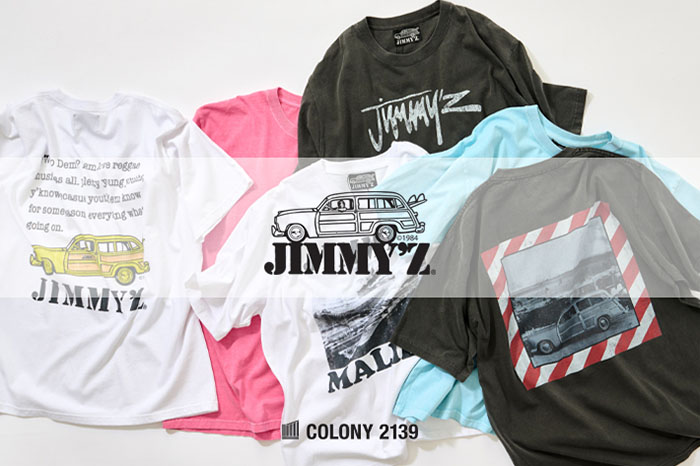 COLONY 2139とJIMMY’ZのコラボTシャツ①