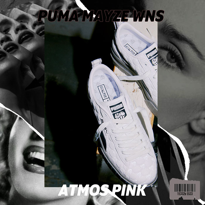 atmos pinkとPUMAのコラボスニーカー②