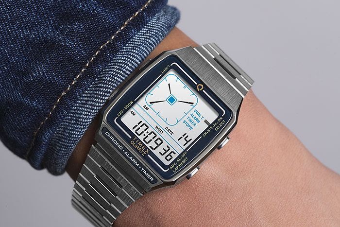 1980年代に発売したデジタルアナログ時計の復刻モデル⑦