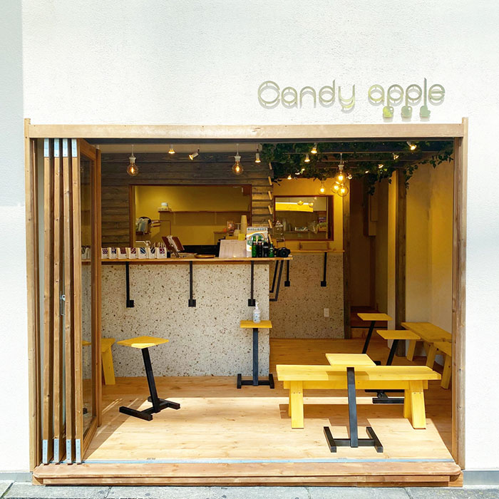 「代官山Candy apple」の原宿店②