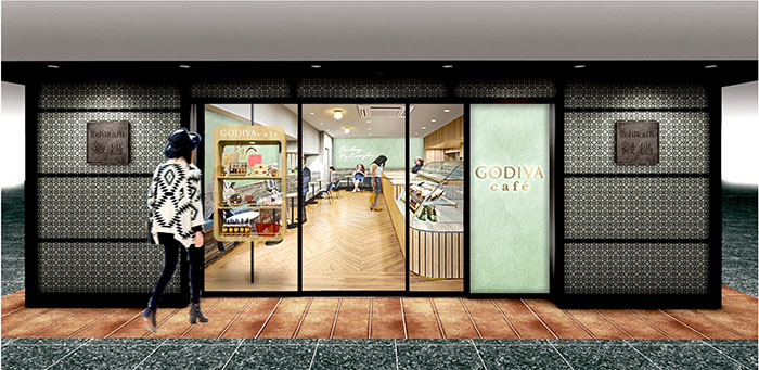ゴディバのの「GODIVA café Ginza」①