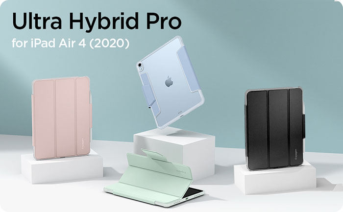 iPad Air 4 ケースの「ウルトラ・ハイブリッド・プロ」➀
