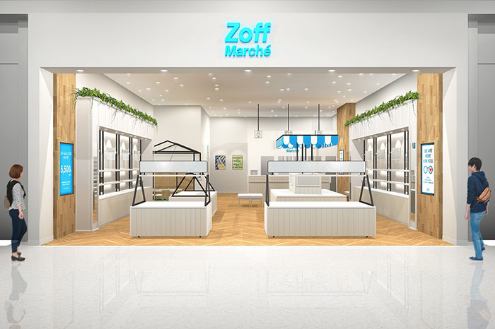 Zoffの新店Zoff Marchéイオンモール宮崎店①