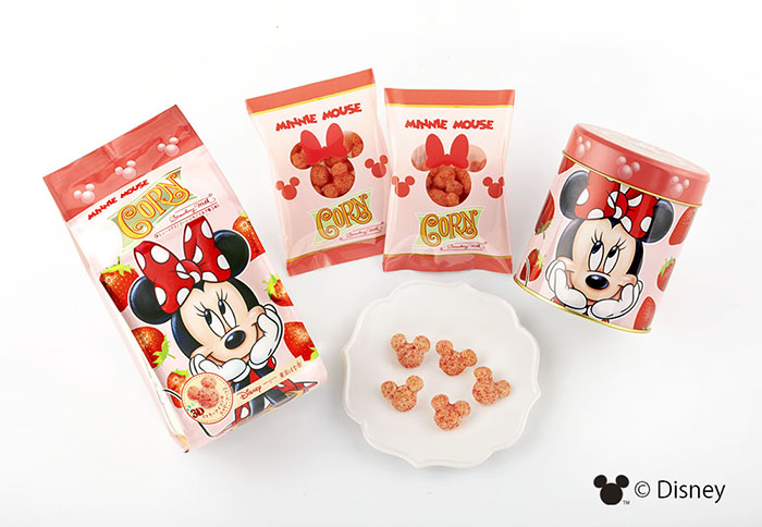東京ばな奈×ディズニーの『ミニーマウス/コーンいちごミルク味』➄