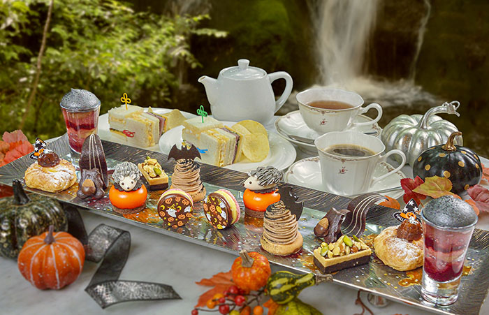 期間限定ティーセットの「Dessert&Tea “秋の森”」➁