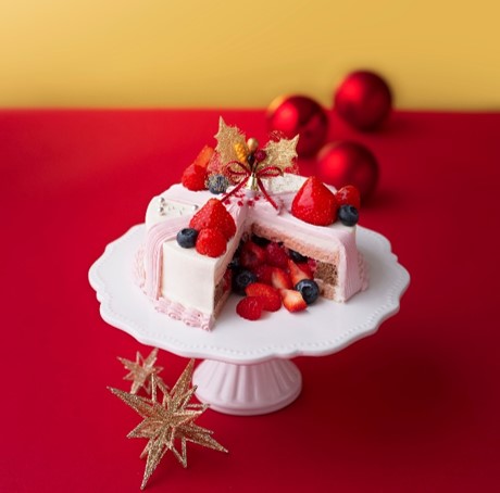 「赤い風船」のクリスマスケーキ②