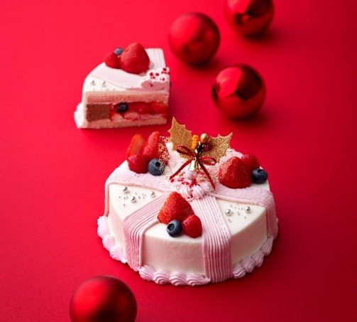 「赤い風船」のクリスマスケーキ①