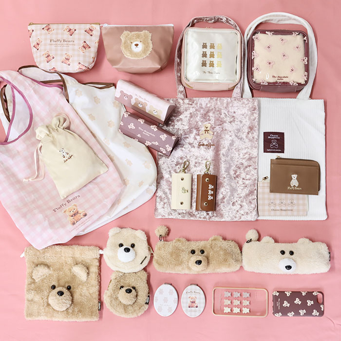 サンキューマート】テディベアデザインが可愛い♡オリジナル雑貨