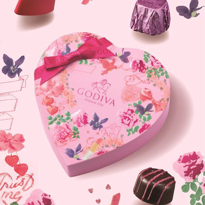 GODIVA】ラブリーなピンクが可愛い♡バレンタイン限定コレクションが