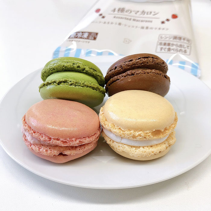 ちまっと可愛い♡ローソンの『4種のマカロン』が本格的な美味しさで