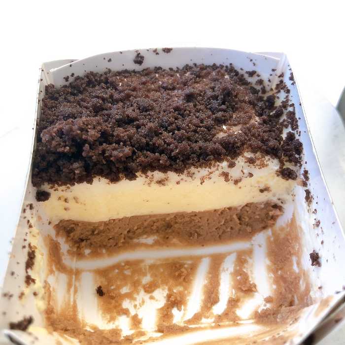ファミマのショコラチーズケーキ③
