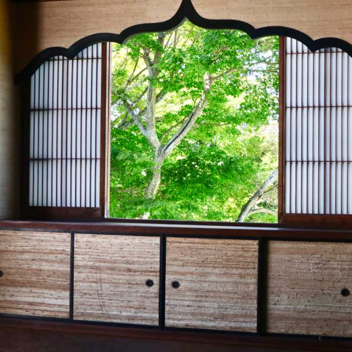 竹の丸スイーツカフェの2階内観