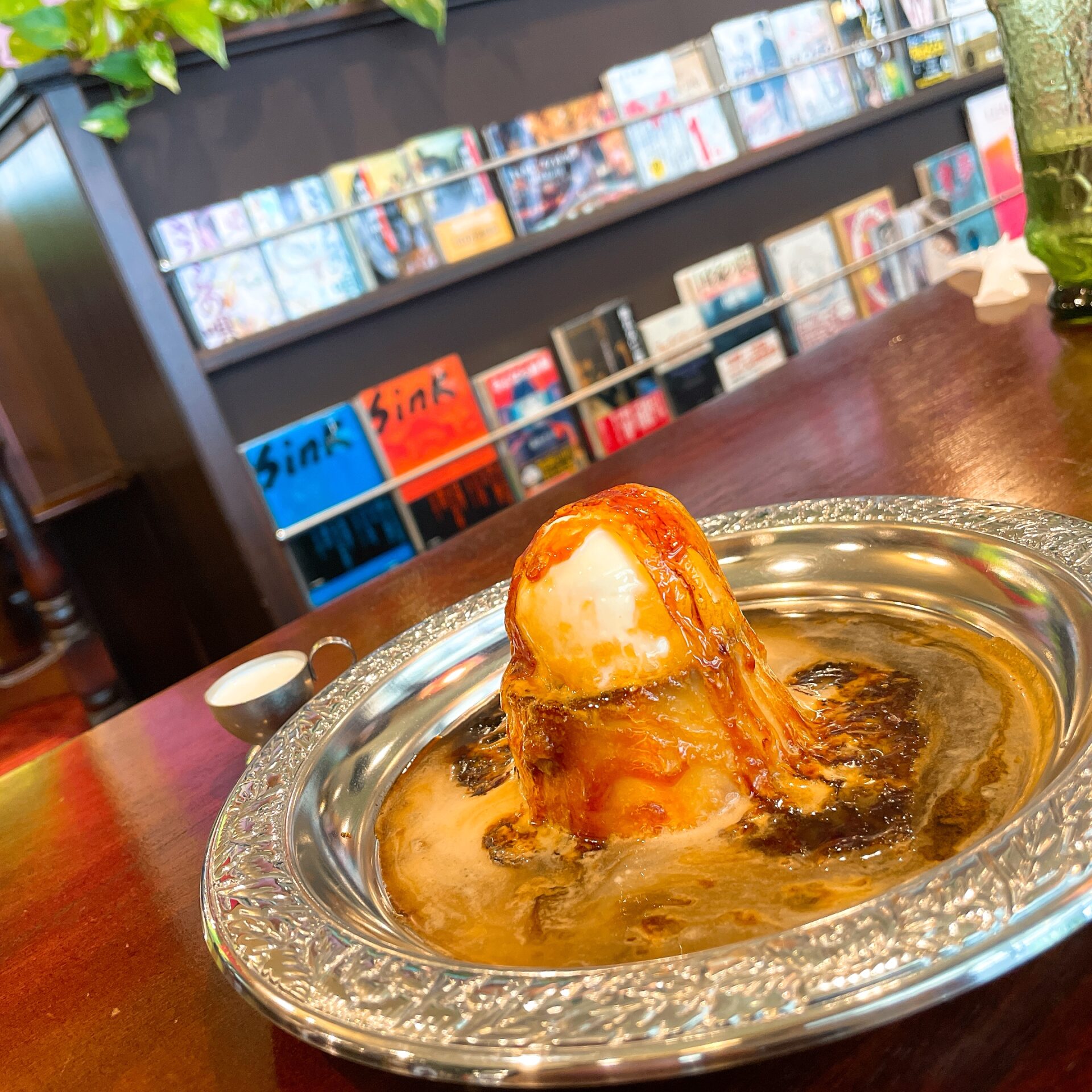 和歌山市•レトロ喫茶店】固めプリンがオススメ!商店街の二階の喫茶店