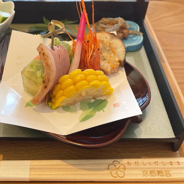 京都離宮のお料理