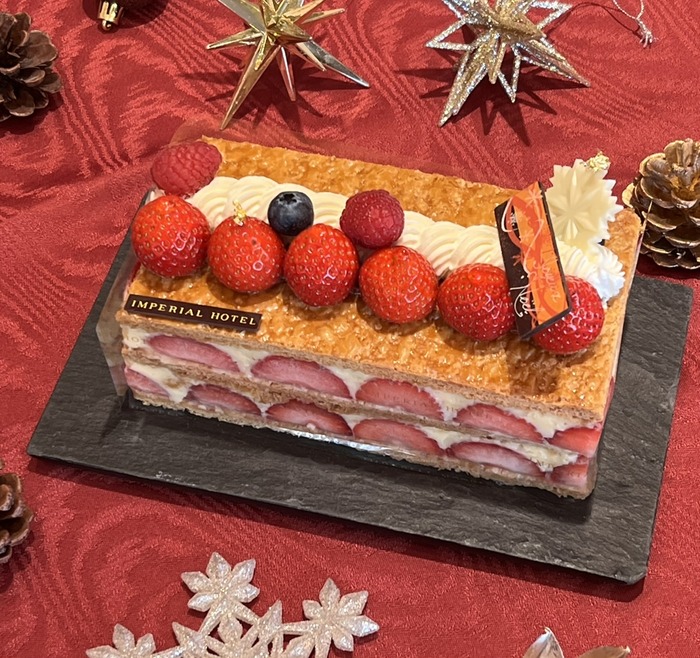 帝国ホテル大阪のクリスマスケーキ⑤