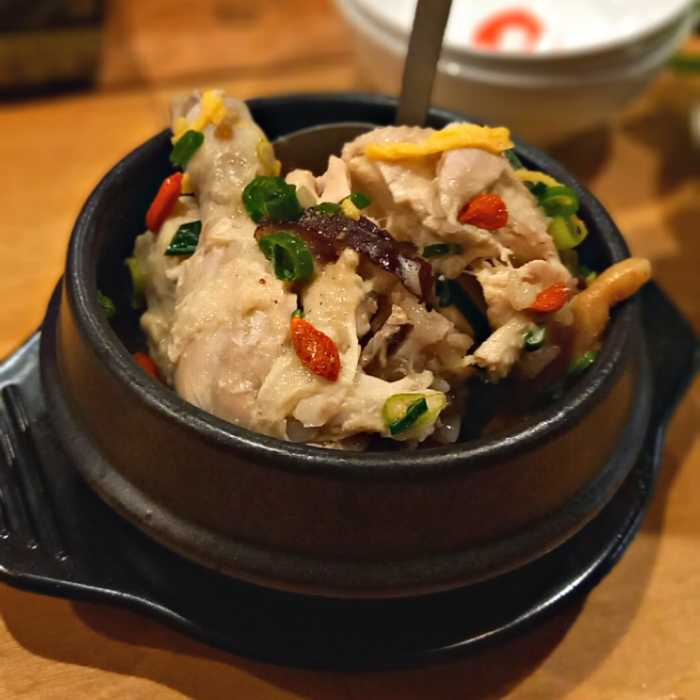 韓国スタンド＠の参鶏湯