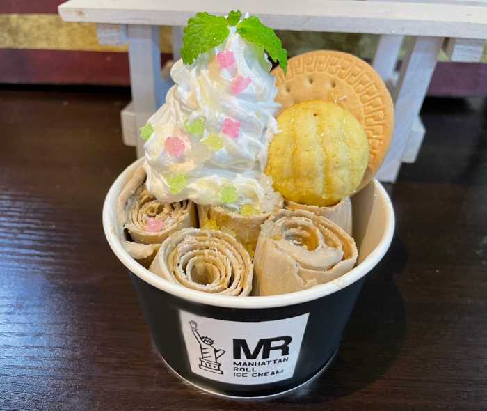 マンハッタンロールアイスクリームの新作コラボアイス②