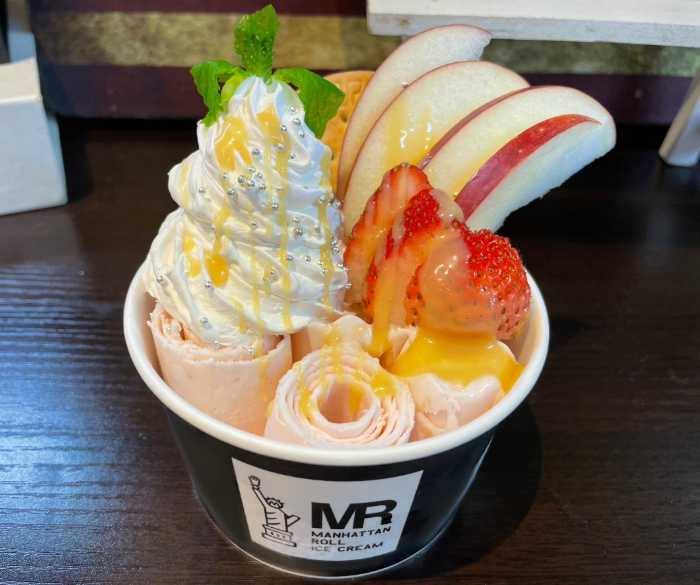 マンハッタンロールアイスクリームの新作コラボアイス③
