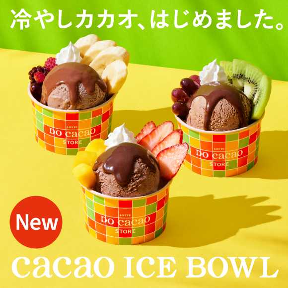 LOTTE DO Cacao STOREのアイス①