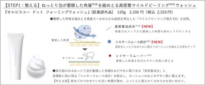 オルビスの洗顔