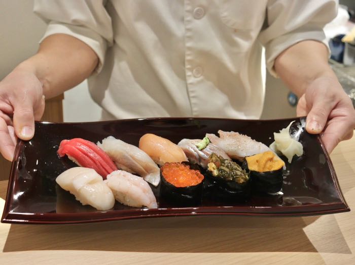 57東京のおまかせ寿司1