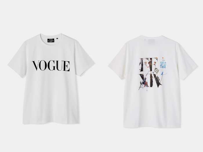VOGUE JAPANのコラボTシャツ②