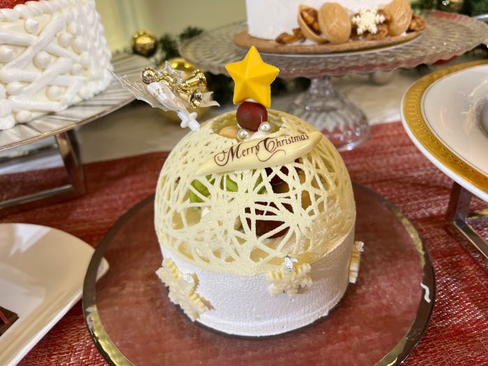ロイヤルパークホテルのクリスマスケーキ④