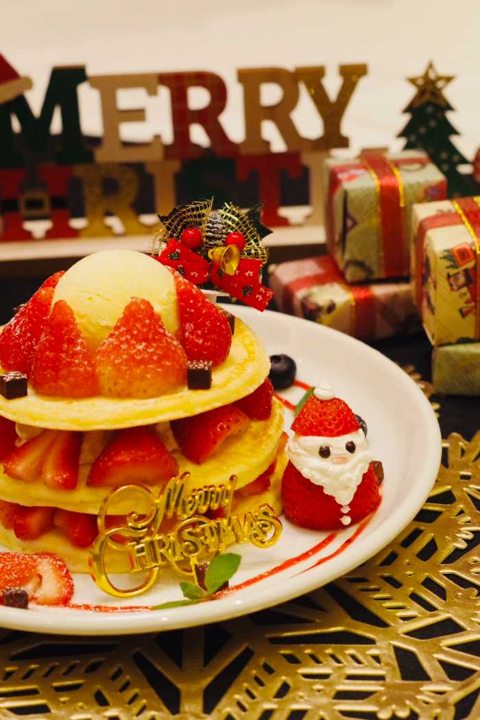 カフェ･カイラのクリスマスパンケーキ③