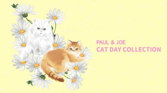 PAUL & JOE】猫が好きな方は必見の｢CAT DAY COLLECTION｣を発売
