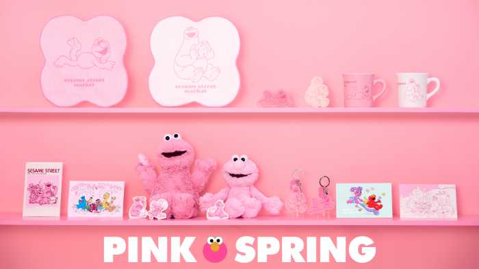 セサミストリートマーケット】すべてがピンクに染まった春のシーズン