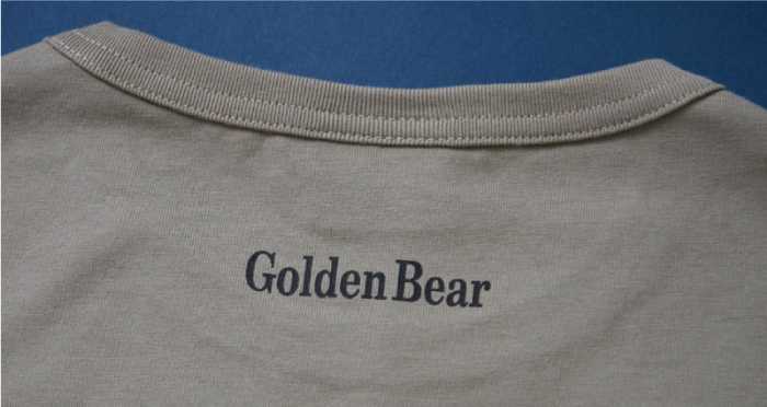 Golden BearのコラボTシャツ④