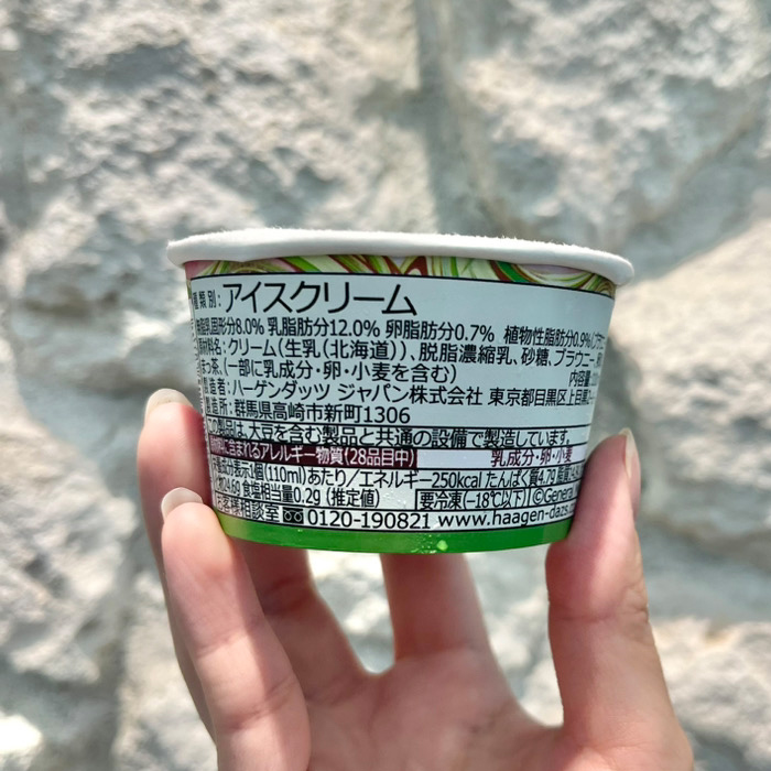 ハーゲンダッツの抹茶ブラウニー⑧