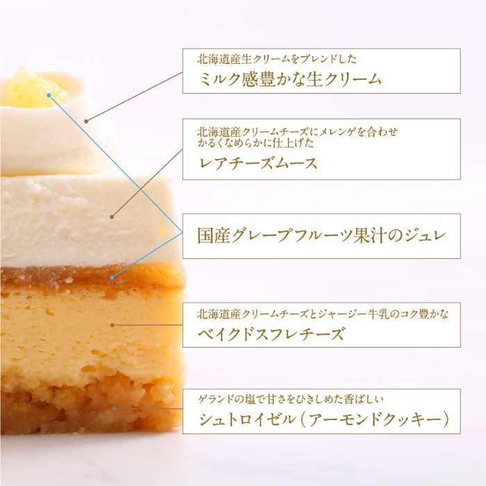 アンテノールのチーズケーキ②