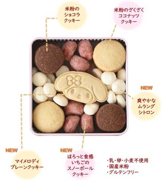 メロディアンのコラボクッキー缶③