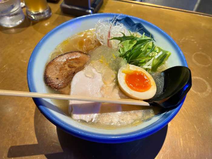 AFURIの冷やし柚子塩麹麺