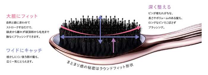 リファのヘアブラシ③