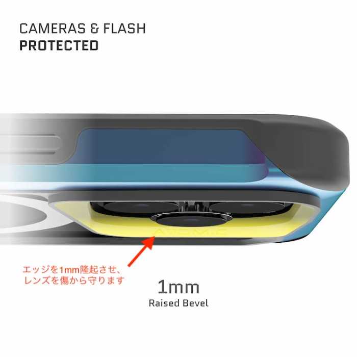 耐衝撃ケースのアトミックスリム④