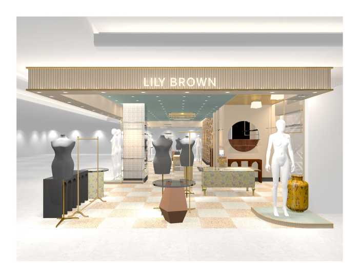 LILY BROWNの新店舗②