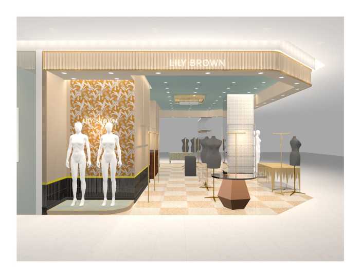 LILY BROWNの新店舗③