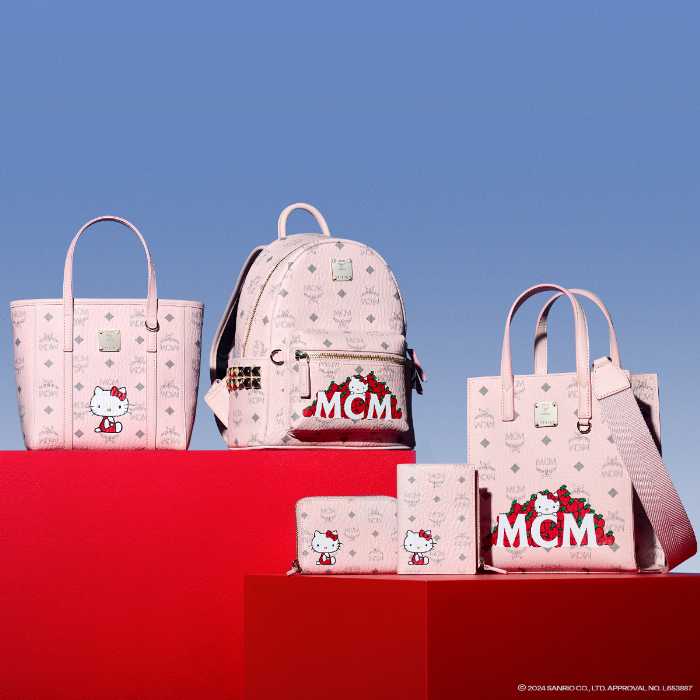 MCMのHELLO KITTYとのコラボコレクション①