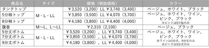 トリンプの2024年秋冬インナーコレクション⑪