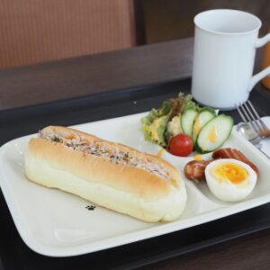 カフェサウダージのモーニングプレート