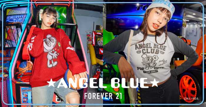 FOREVER 21のANGEL BLUEコラボ①