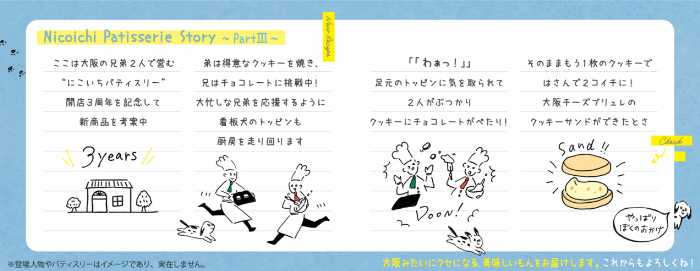 大阪土産のクッキーサンド④