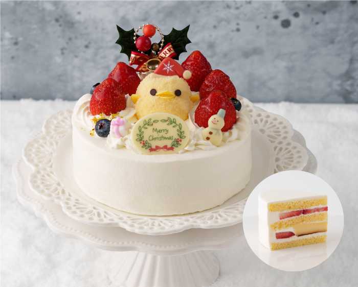 ぴよりんのクリスマスケーキ②