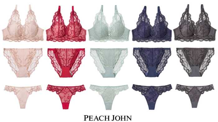 PEACH JOHNの新作ブラ⑤